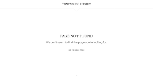 Tony's Shoe Repair